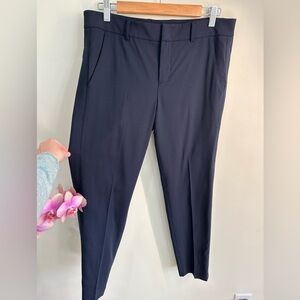 VINCE Black Wool Blend Pants